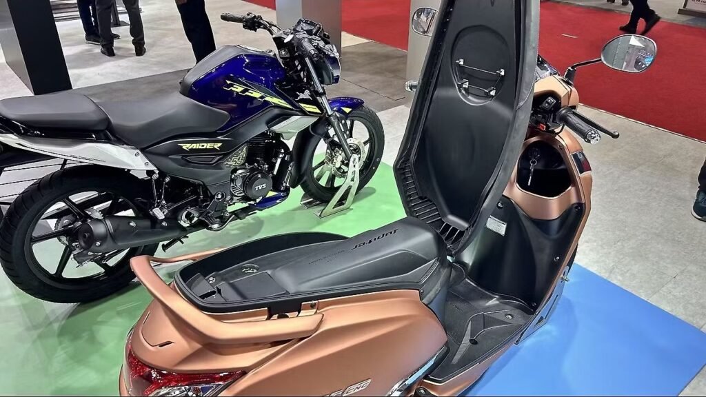 New TVS CNG Scooter