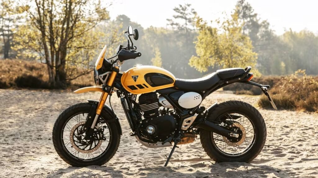 New Triumph Scrambler 400 XC